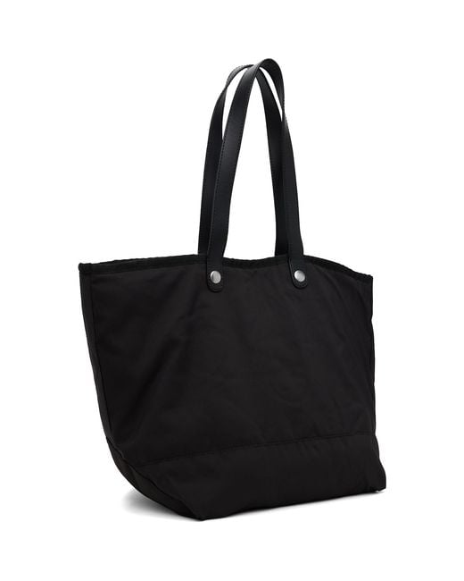 Vivienne Westwood Black Utility Small Shopper Tote for men