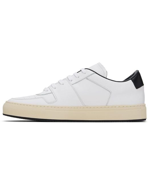 Common Projects Black Decades Sneakers for men