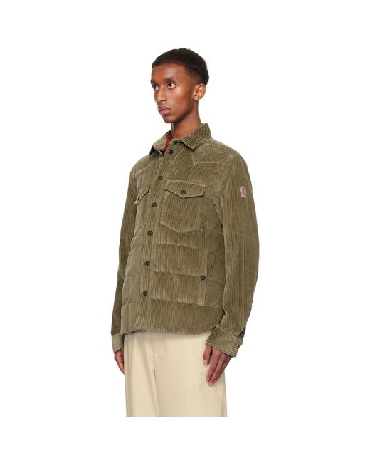 Moncler Green Gelt Down Jacket for men