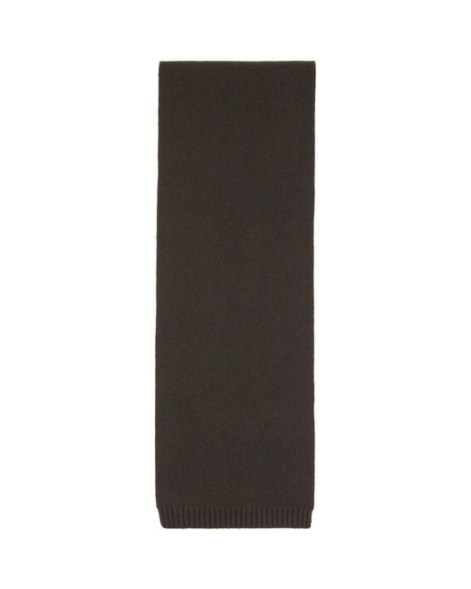 Lisa Yang Gray Khaki Frederica Scarf