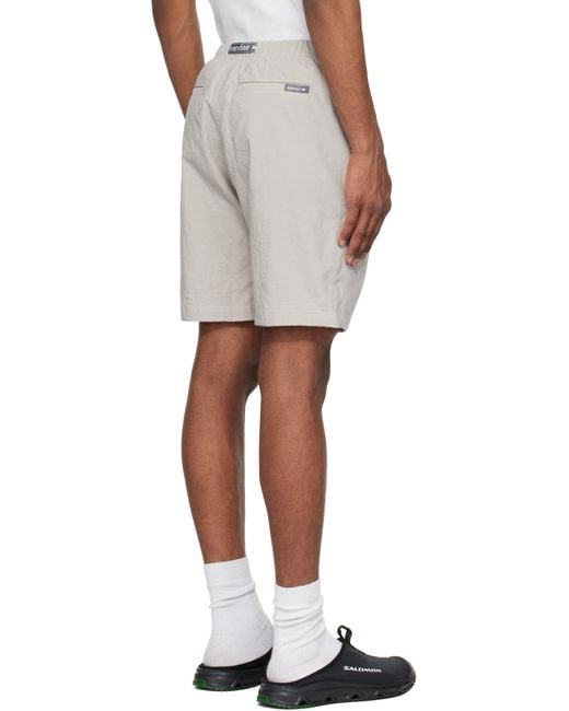 And Wander Natural Gramicci Edition Nylon G Shorts for men