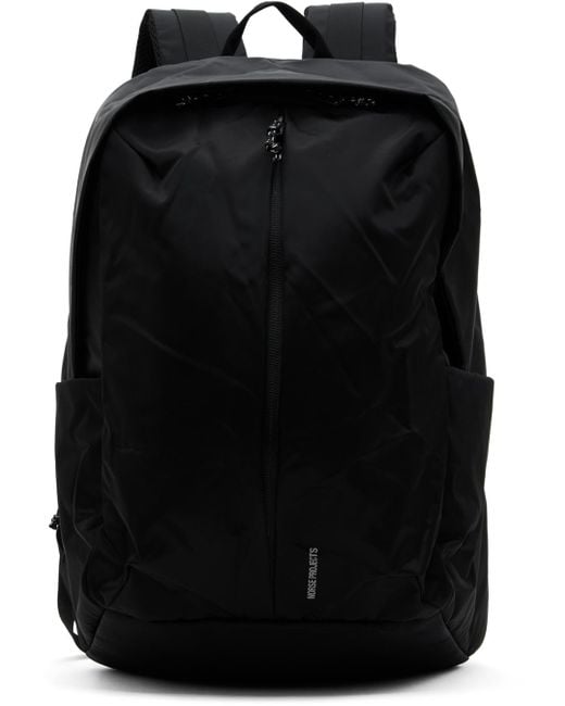 Norse Projects Black Day Backpack for men