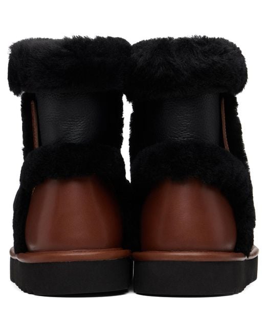 Chloé Black Dolcie Ankle Boots