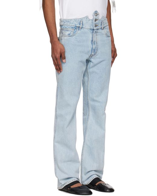 Coperni Blue Disney Crown Jeans for men