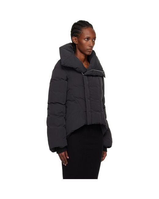 Rick Owens Black "Naska" Down Jacket