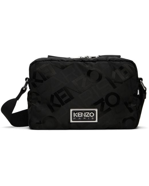 KENZO Black Crossbody Bag for men