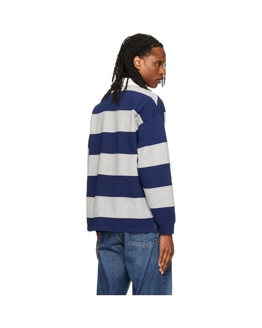 Polo Ralph Lauren Blue Big Fit Polo Bear Rugby Polo for men