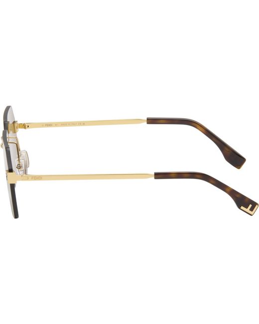 Fendi Multicolor Sky Sunglasses for men