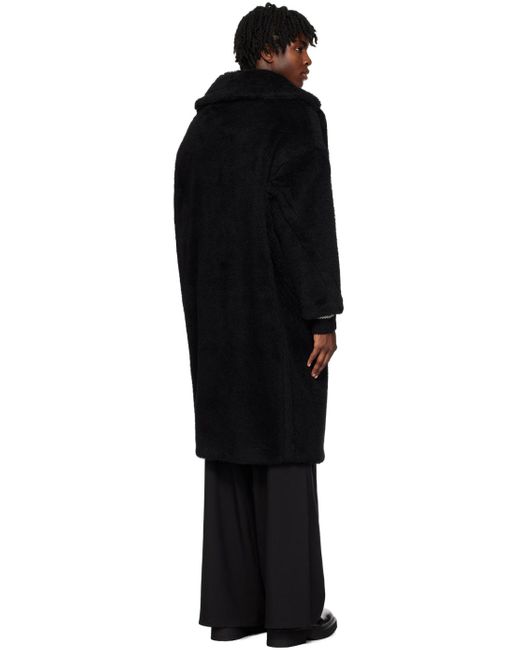 Max Mara Black Teddy Bear Coat for men