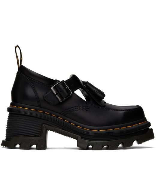 Dr. Martens Black Corran Mary Jane Heels | Lyst Canada