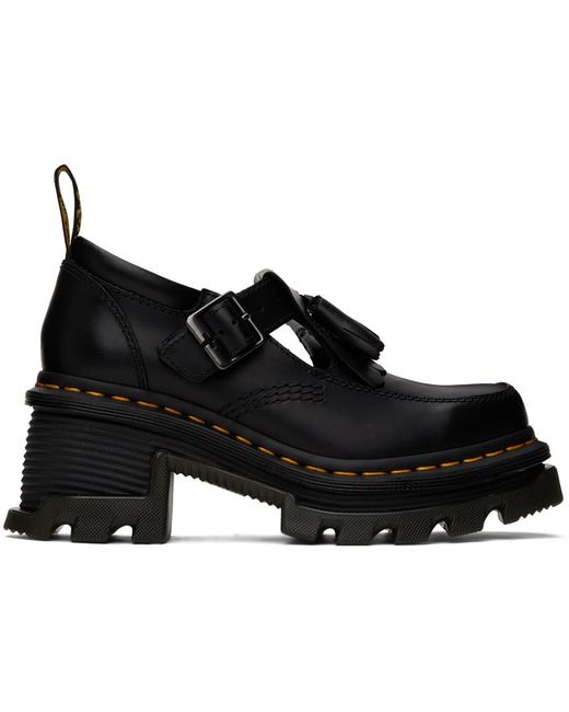 Chaussures à talon bottier de style charles ix corran noires Dr. Martens en coloris Black