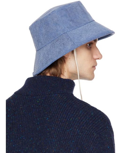 A.P.C. . Blue Rachel Bucket Hat for men