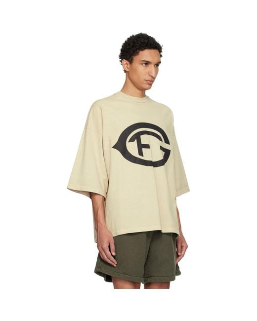 Fear Of God Natural 'Fg 26' T-Shirt for men