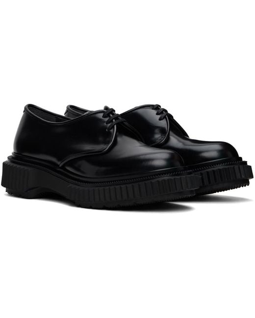 Adieu Black Type 190 Derbys for men