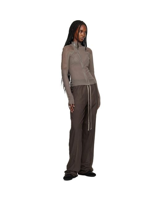 Rick Owens Black Temple Minimal Sneakers