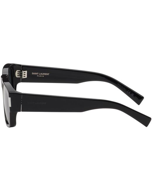 Saint Laurent Black Sl 689 Sunglasses for men