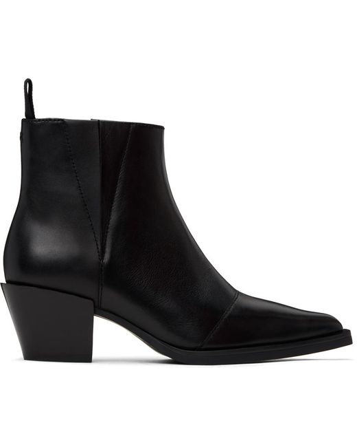 Rag & Bone Black Dart Boots