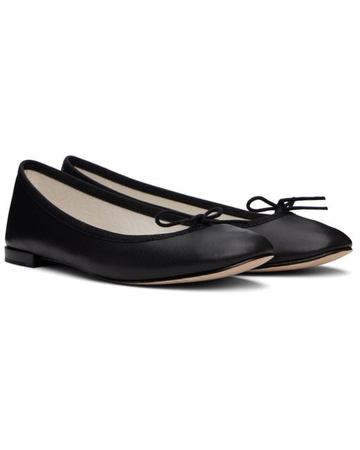 Repetto Black Cendrillon Ballerina Flats