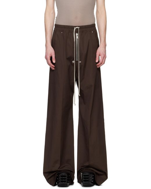 Rick Owens Black Hollywood Wide Bela Trousers for men