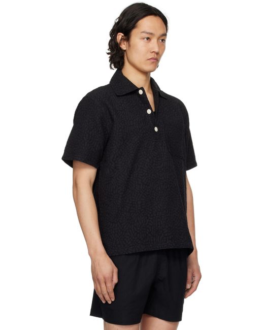 メンズ Oas ブラック Turleo Girona ポロシャツ Black