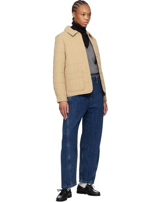 Mackage ベージュ Dulcia ダウンジャケット Blue