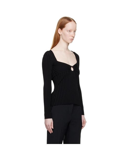 Stella McCartney Black V-neck Sweater
