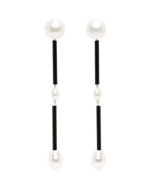 Sophie Buhai Black Medium Osiris Earrings