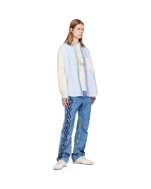 Isabel Marant White Nathael Shirt for men