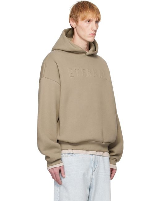 Fear Of God Natural 'Eternal' Hoodie for men