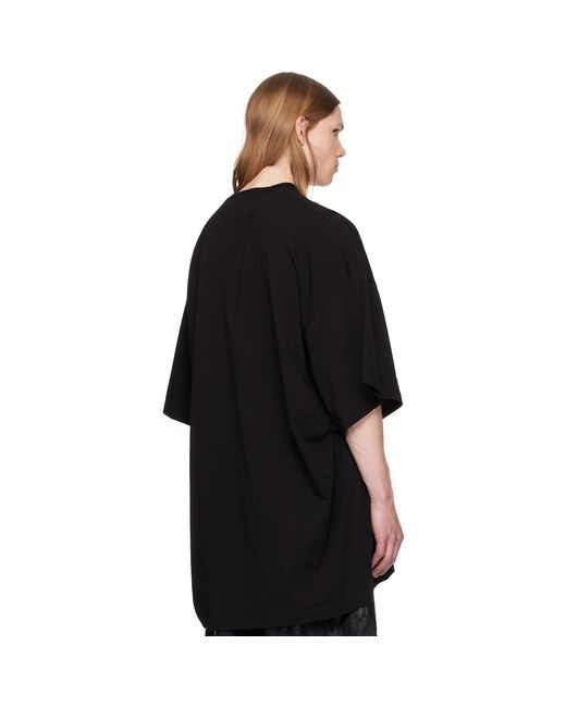 Julius Black Super Big T-Shirt for men