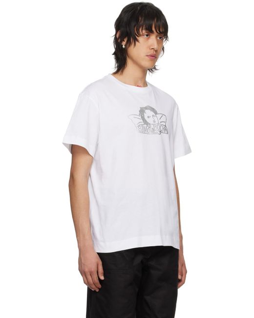 Simone Rocha White Angel T-shirt for men