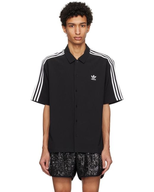 Adidas Originals Black Adicolor Classics Shirt for men