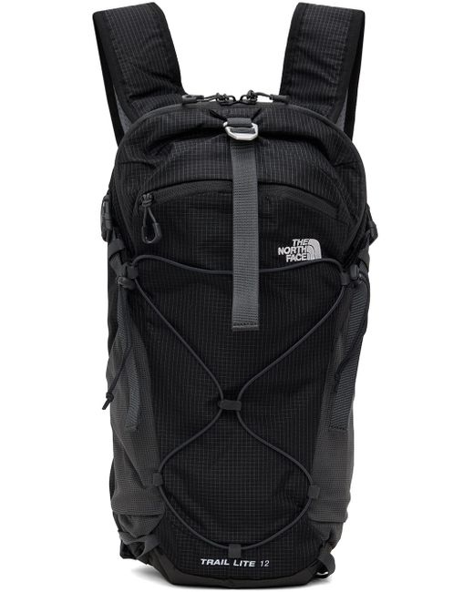 The North Face Black Trail Lite 12 Backpack for men