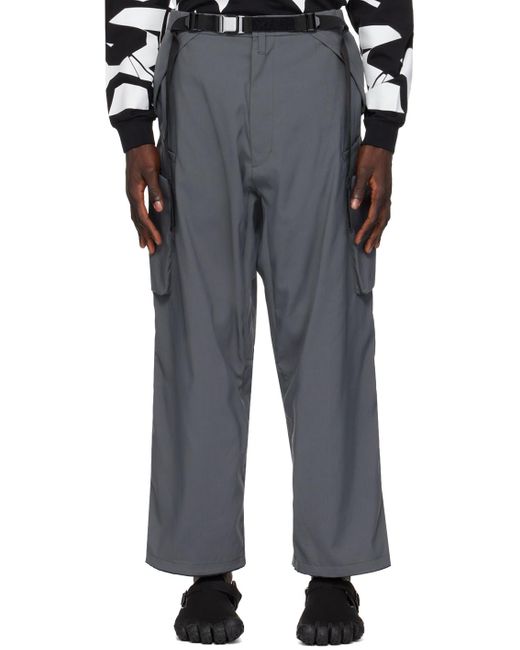 Pantalon cargo p55-m gris Acronym pour homme en coloris Black