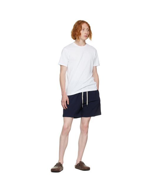 Second/Layer Blue Madero Boxer Shorts for men