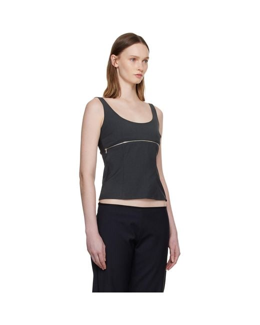 Paloma Wool Black Isee Top