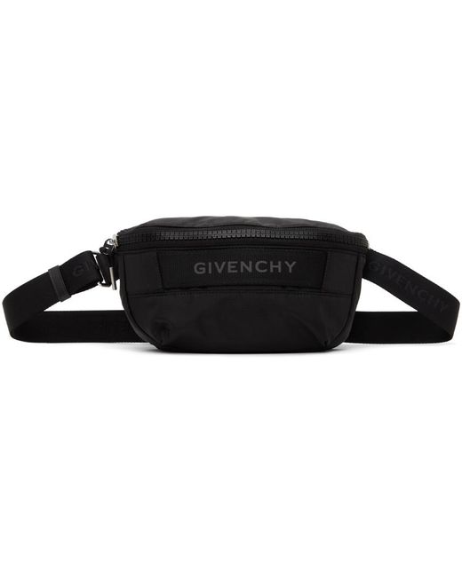 Givenchy Black G-trek Nylon Pouch for men