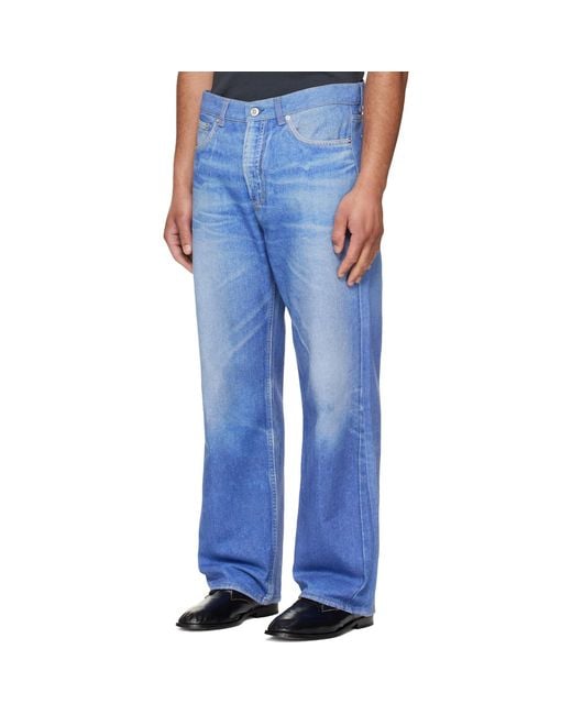 Our Legacy Blue Third Cut Jeans for men