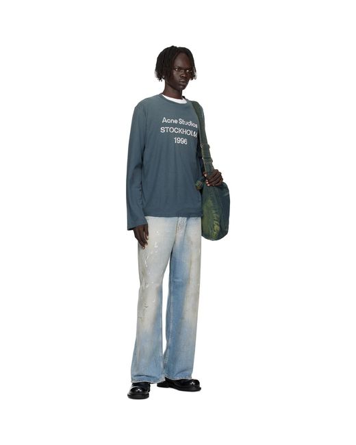 Acne Black 2023 U Jeans for men