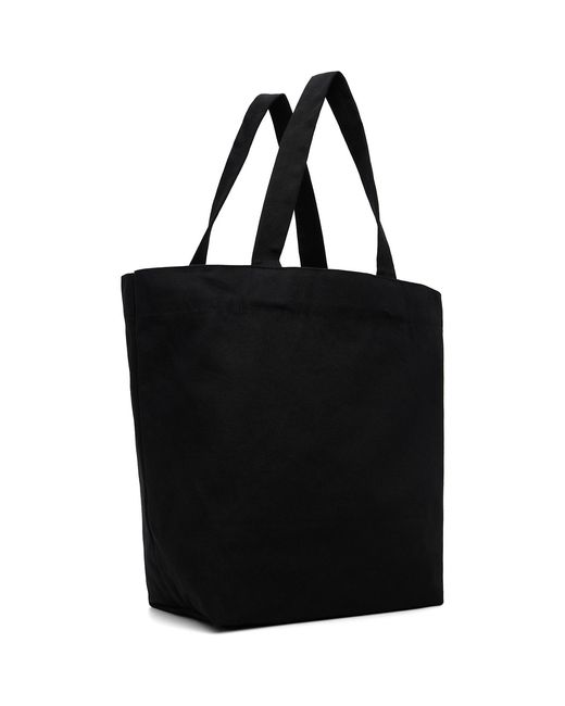 Rick Owens Black Temple Mini Beach Tote for men