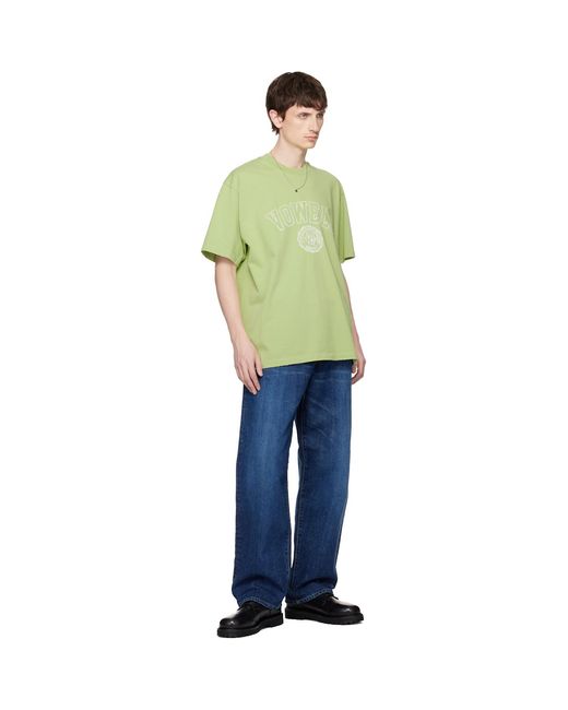 vowels Blue Baggy Denim Jeans for men
