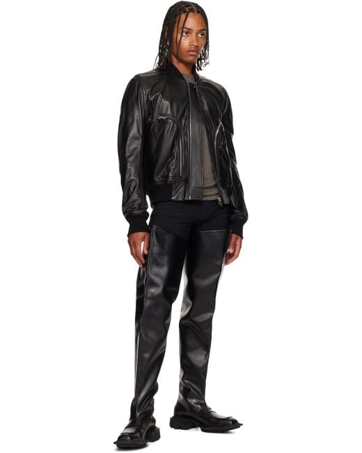 untitlab Reel Derbies Fisherman Tall Boots in Black for Men | Lyst