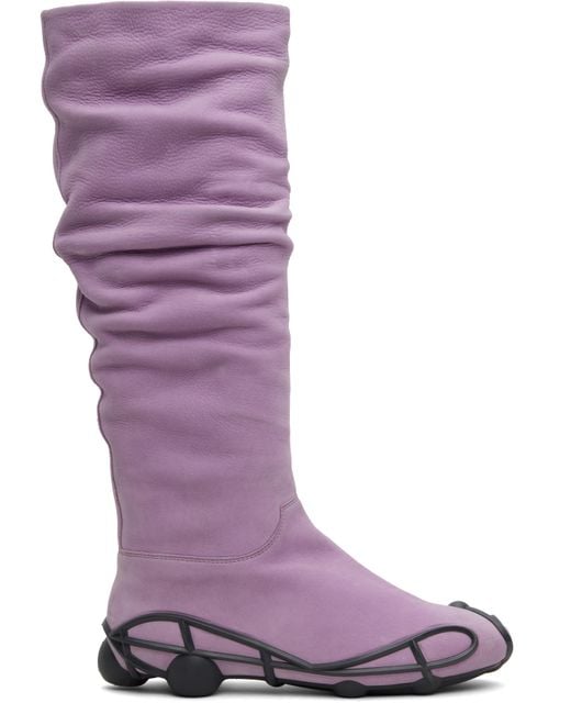 Ecco Purple Kiko Kostadinov Edition Eileen Boots