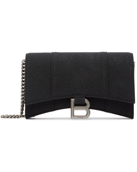 black glitter balenciaga