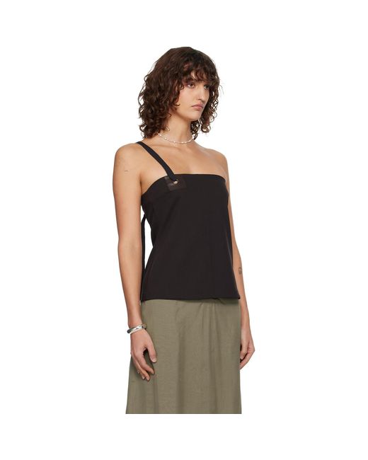 Paloma Wool Black Lali Top