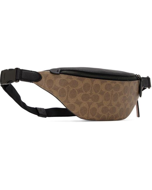 COACH Black & Charter 7 Belt Bag for Men Lyst