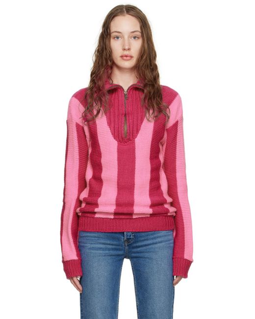TACH Red Linnette Sweater