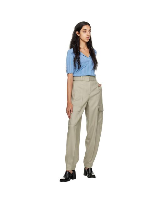 Joseph Natural Taupe Devonport Trousers