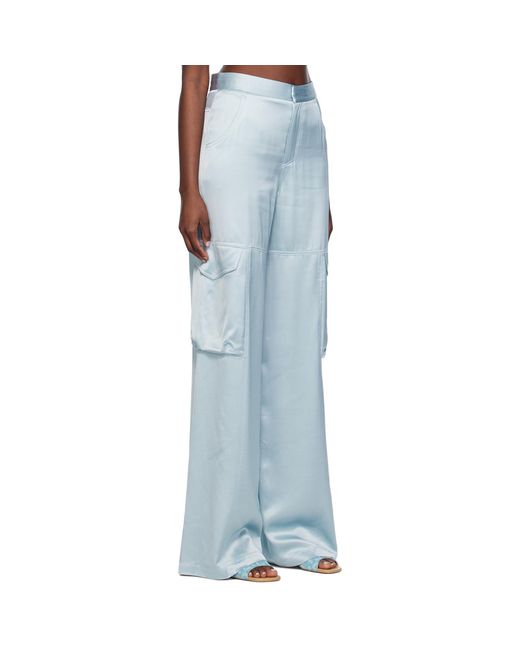 Gcds Blue Ultracargo Trousers