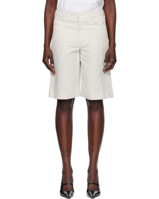 Max Mara Natural Off- Eric Shorts